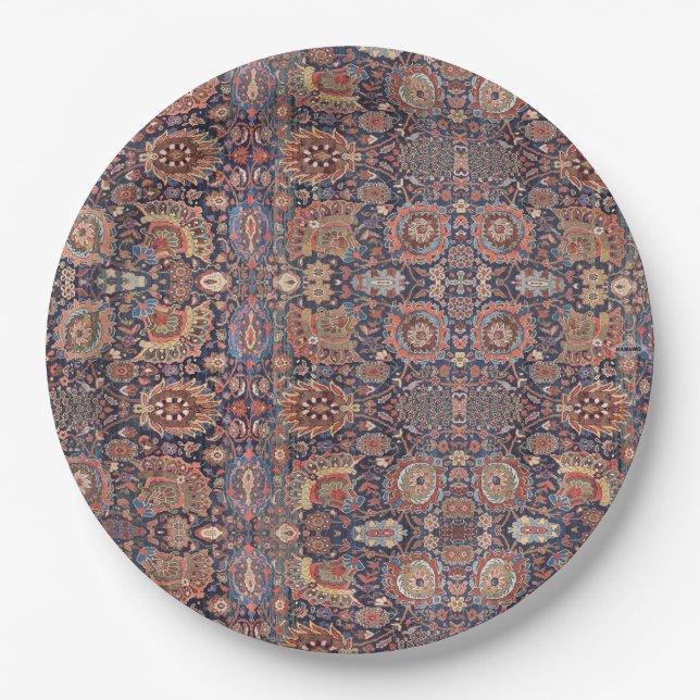 Bohemian Gypsy Paper Plates  HAMbyWG (Front)