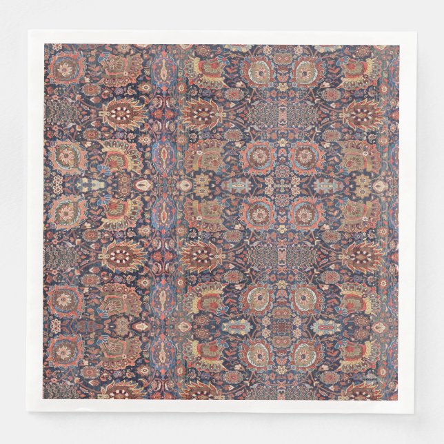 Bohemian Gypsy Paper Plates  HAMbyWG Napkin (Front)