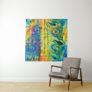 Bohemian Heart And Soul Tapestry