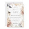 Bohemian Jungle Foliage Frame Wedding Invitation