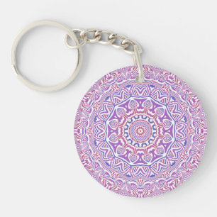 Bohemian Kaleidoscope 2 Key Ring