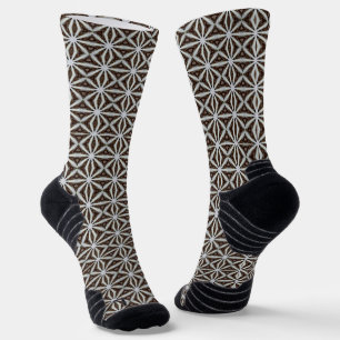 Bohemian lattice  socks