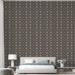 Bohemian lattice wallpaper
