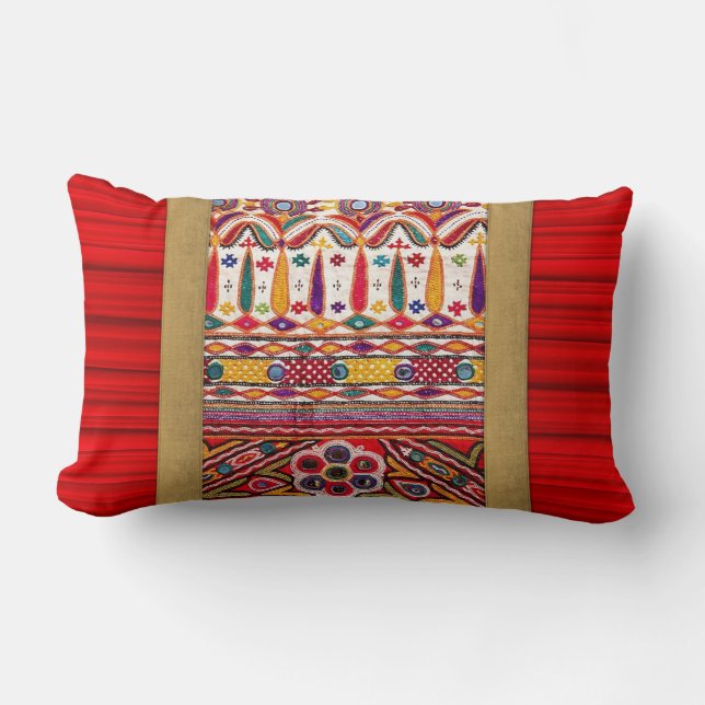 Bohemian Lumbar Pillow (Front)