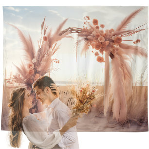 Bohemian Marsh Sunset Archway Tapestry