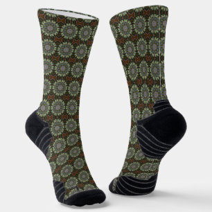 Bohemian Medalian design Socks