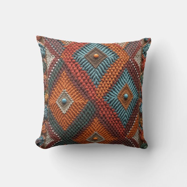 Bohemian Mosaic Cushion (Front)