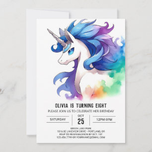 Bohemian Online Horse Birthday Invitation