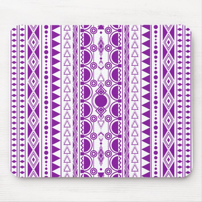 Bohemian Ornament 30122020 Violett Mouse Pad (Front)