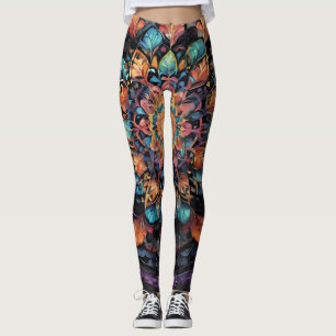 Bohemian Paisley no 3 Leggings