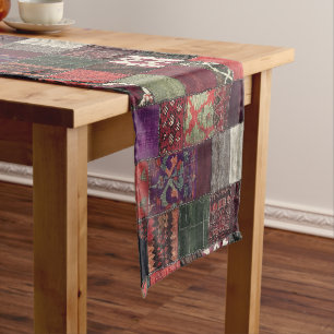 Bohemian Patchwork Table Runner