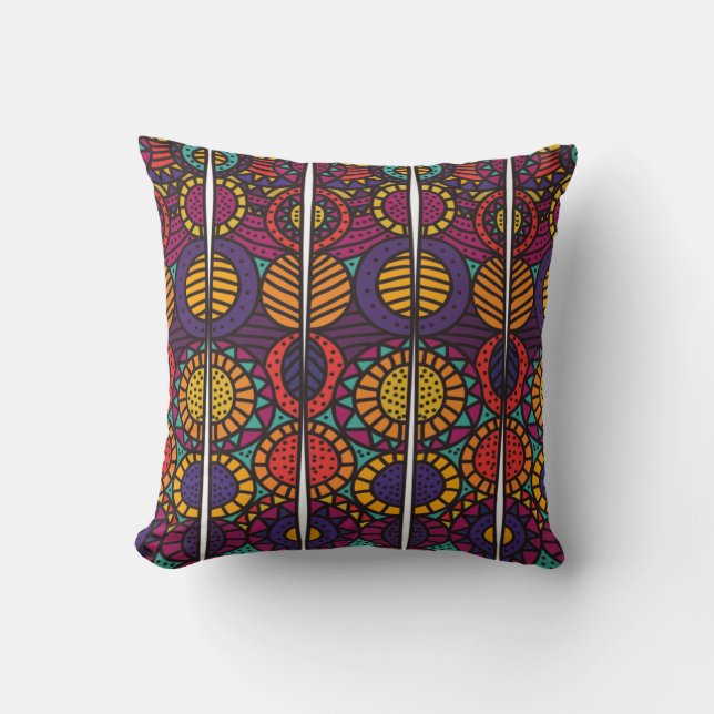 Bohemian Pattern Cushion (Front)