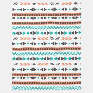 Bohemian Pattern Fleece Blanket