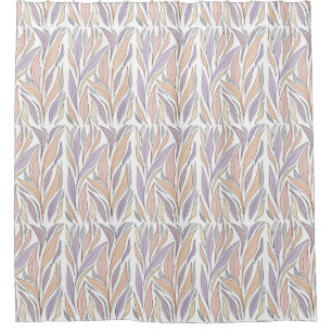 bohemian pattern shower curtain