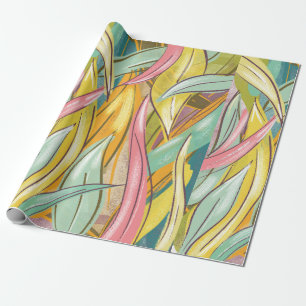 bohemian pattern wrapping paper