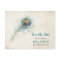 Bohemian Peacock Feather Wedding Save the Date