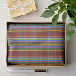 Bohemian Plaid SXB Tissue Paper