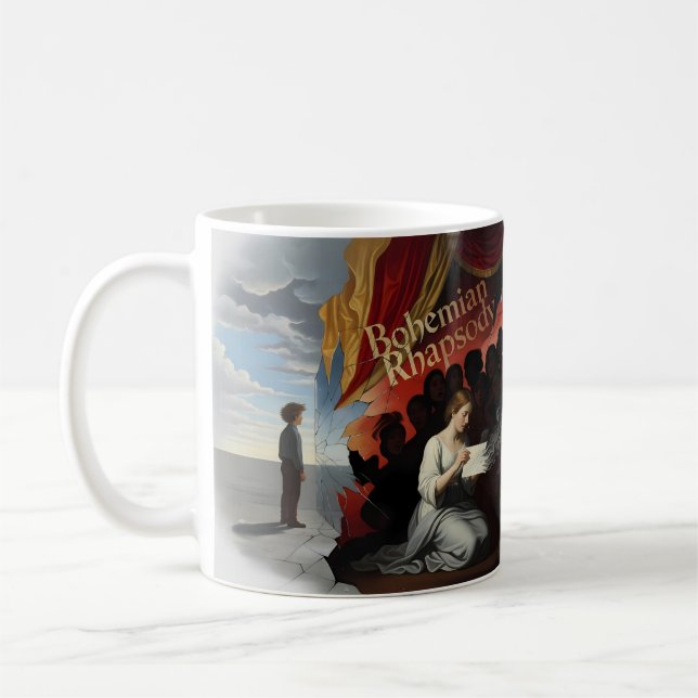 Bohemian Rhapsody — Torn Between Worlds Art Mug (Left)