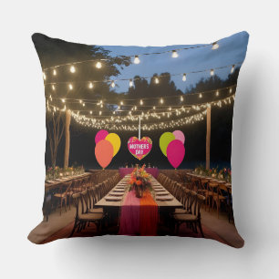 Bohemian Rustic Mother's Day Evening Cushion