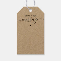 Bohemian Script Unique Wedding Guest Book Idea