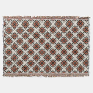 Bohemian Starburst Throw Blanket