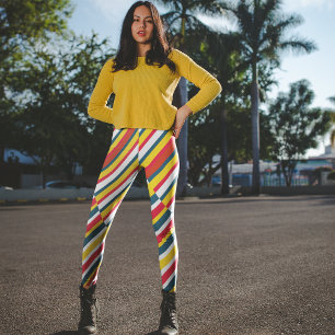 Bohemian Striped Leggings