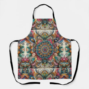 Bohemian style apron