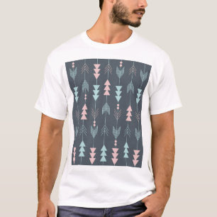 Bohemian Style Boho: Ethnic Seamless Pattern T-Shirt