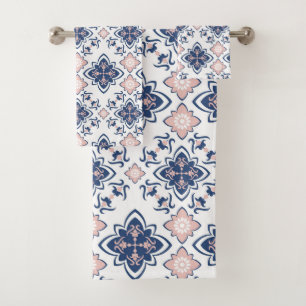 Bohemian Style Pattern Bath Towel Set