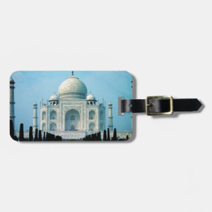 Bohemian travel India Agra Vintage Taj Mahal Luggage Tag