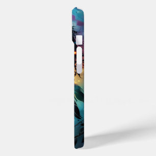 Bohemian Tree Of Life Dreamcatcher Aesthetic iPhone 15 Case