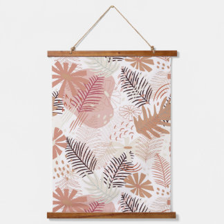 Bohemian Tropical Foliage Hanging Tapestry