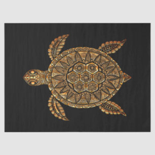 Bohemian Turtle Tissue Paper