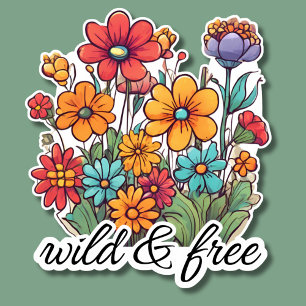 Bohemian Wild & Free Wildflowers Waterproof 