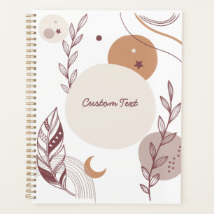 Bohemien Teacher Appreciation Modern custom  Planner