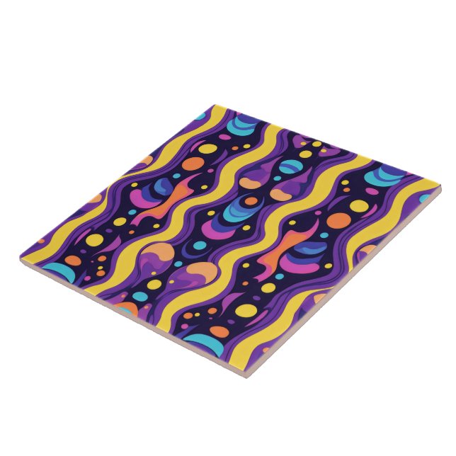 Boho05 Ceramic Tile (Side)