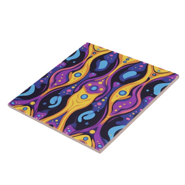 Boho06 Ceramic Tile (Side)