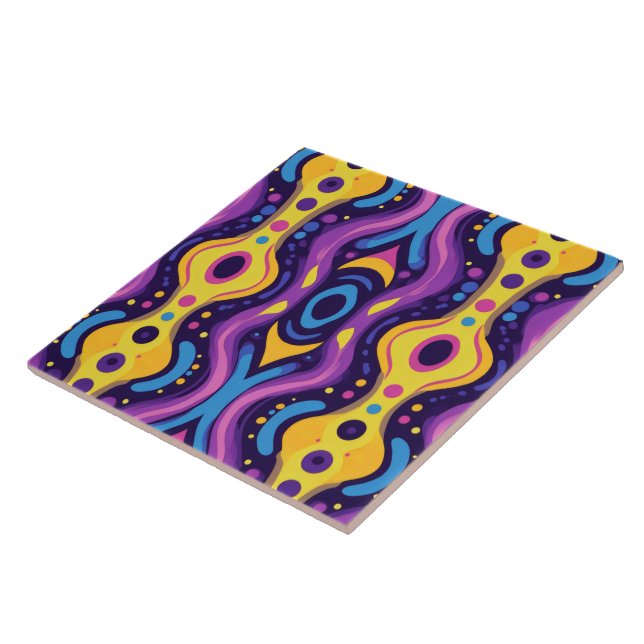 Boho17 Ceramic Tile (Side)