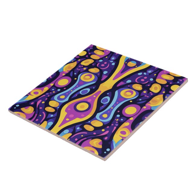 Boho3 Ceramic Tile (Side)