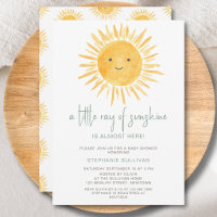 Boho A Little Ray of Sunshine Baby Shower