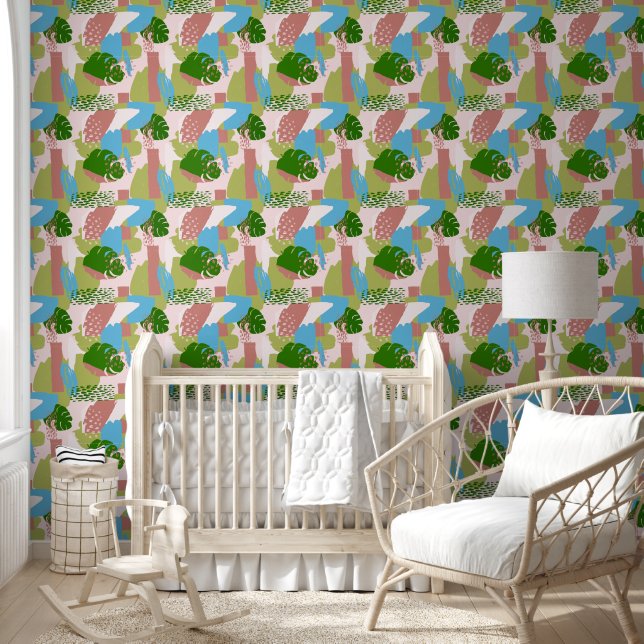 Boho Abstract 1 Wallpaper (Kids)