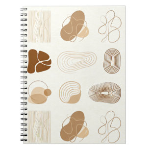 Boho Abstract Aesthetic Journal -
