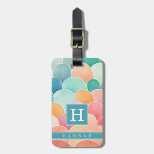 Boho Abstract Art Luggage Tag