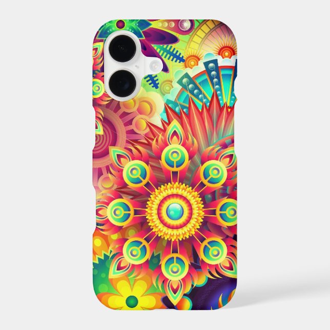 Boho abstract flower (Back)