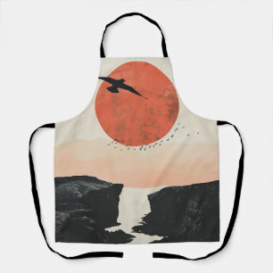 Boho Abstract Landscape (12) Apron