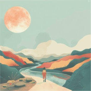 Boho Abstract Landscape (14)