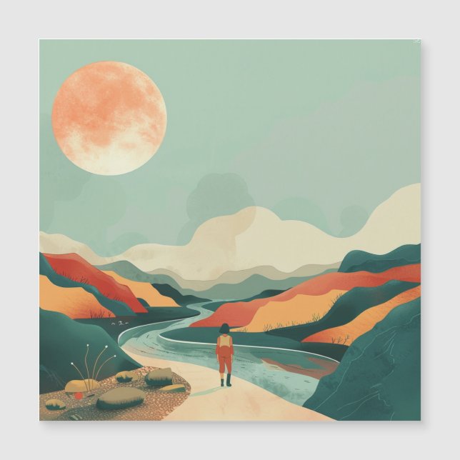 Boho Abstract Landscape (14) (Front)