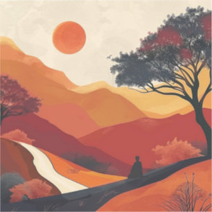 Boho Abstract Landscape (19)