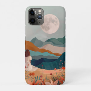 Boho Abstract Landscape (21) iPhone 11 Pro Case
