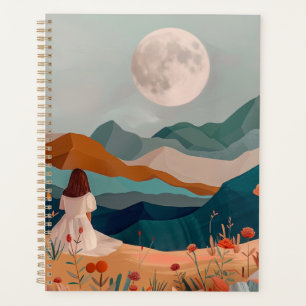 Boho Abstract Landscape (21) Planner